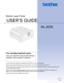 Page 1USER’S GUIDE
Brother Laser Printer
HL-2035
 
For visually-impaired users
You can read this manual with Screen 
Reader ‘text-to-speech’ software.
You must set up the hardware and install the driver before you can use the printer.
Please use the Quick Setup Guide to set up the printer. You can find a printed copy in the box.
Please read this User’s Guide thoroughly before you use the printer. Keep the CD-ROM in a convenient place so you 
can use it quickly if you need to.
Please visit us at...