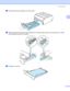 Page 15Printing Methods
8
2
bPull the paper tray completely out of the printer. 
cWhile pressing the blue paper-guide release lever, slide the paper guides to fit the paper size. Check 
that the guides are firmly in the slots.
 
dPut paper in the tray. 
 