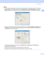 Page 29Printing Methods
21
2
Note
• If an envelope is creased after it is printed, turn the next one around 180
° when you put it in the manual 
feed slot, and then in the printer driver choose the Advanced tab, select Page Setting, and check the 
Reverse Print box. As an alternative you can change the printing direction in your software application.
 
• If the DL size double flap envelope is creased after printing, choose DL Long Edge in Paper Size, from 
the Basic tab. Put a new DL size double-flap envelope...