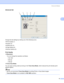 Page 40Driver and Software
32
3
Advanced tab3
 
Change the tab settings by clicking one of the following icons:
„Print Quality (1)
„Duplex (2)
„Watermark (3)
„Page Setting (4)
„Device Options (5)
Print Quality3
„Resolution
You can change the resolution as follows:
• HQ 1200
• 600 dpi
• 300 dpi
„Toner Save Mode
You can save running costs by turning on the Toner Save Mode, which reduces the print density (print 
appears lighter).
Note
• We do not recommend Toner Save Mode for printing Photo or Gray Scale images....