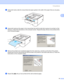 Page 32Printing Methods
24
2
cUsing both hands, slide the manual feed slot paper guides to the width of the paper that you are going 
to use.
 
dUsing both hands put the paper in the manual feed slot with the side that is going to be printed on first 
facing up. Follow the instructions on the computer screen. Repeat this step until you have printed all the 
even-numbered pages.
eRemove the printed even-numbered pages from the output tray, and then put the first of the printed 
sheets back into the manual feed...