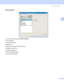 Page 42Driver and Software
34
3
Device Options3
 
You can set the following in Printer Function:
„Job Spooling
„Quick Print Setup
„Sleep Time
„Macro (HL-2150N / HL-2170W only)
„Header-Footer Print
„Density adjustment
„Error Message Printout
„Improve Print Output
 