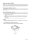 Page 90OPTIONS   4 - 2
Lower tray unit (LT-27CL)
The lower tray unit (Tray 2) is an optional device that can hold up to 530 sheets of extra paper (75 g/m2 
or 20 lb). You can put Letter, A4, B5 (JIS and ISO) or Executive size (176x250 to 215.9x297mm) paper 
in this tray. If you want to buy the optional lower tray unit, call the dealer you bought the printer from.
Putting paper in the lower tray unit
After you have installed the lower paper tray, you can put paper in it the same way you put paper in the 
upper...