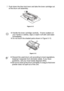 Page 1575 - 8 ROUTINE MAINTENANCE
HL7050_US_UG_FM5.5
3Push down the blue lock lever and take the toner cartridge out 
of the drum unit assembly. 
Figure 5-12
■Handle the toner cartridge carefully.  If toner scatters on 
your hands or clothes, wipe or wash it off with cold water 
immediately.
■Do not touch the shaded parts shown in Figure 5-13.
Figure 5-13
■Discard the used drum unit according to local regulations, 
keeping it separate from domestic waste. If you have 
questions, call your local waste disposal...