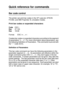 Page 242 A - 43
HL7050_US_UG_FM5.5
Quick reference for commands 
Bar code control
The printer can print bar codes in the HP LaserJet, EPSON 
FX-850, and IBM Proprinter XL emulation modes. 
Print bar codes or expanded characters
CodeESC i
Dec27 105
Hex1B 69
Format: ESC i n ... n \
Creates bar codes or expanded characters according to the segment 
of parameters n ... n. For more information about parameters, see 
the following Definition of Parameters.  This command must end with 
the    code (5CH). 
Definition of...