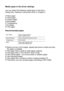 Page 351 - 16 ABOUT THIS PRINTER
HL7050_US_UG_FM5.5
Media types in the driver settings
You can select the following media types in the driver.  
Please see, Features in the printer driver in Chapter 2. 
■Plain paper 
■Thick paper 
■Thicker paper 
■Bond paper 
■Transparency 
■Envelope 
■Thin paper
Recommended paper
■Before you buy a lot of paper, please test some to make sure that 
the paper is suitable.
■Use paper that is made for plain-paper copying.
■Use paper that is 75 to 90 g/m
2 (20 to 24 lb).
■Use...