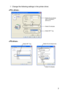 Page 52ABOUT THIS PRINTER 1 - 33
HL7050_US_UG_FM5.5
6Change the following settings in the printer driver.


Select the envelope 
size, Orientation, 
and so on. 
Select MP Tray.
Select Envelopes.
Select the envelope size.Select MP Tray.
Select Envelopes.
 