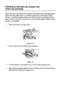 Page 591 - 40 ABOUT THIS PRINTER
HL7050_US_UG_FM5.5
Printing to the face-up output tray 
(Face-up printing)
When the face-up output tray is open, the printer has a straight paper 
path from the paper tray or multi-purpose tray to the back of the 
printer.  Use this method when you want to print on special media 
that is thick or should not be bent, such as thick paper, labels, card 
stock or envelopes.
1Open the face-up output tray.
Figure 1-33
2Pull out the face-up output tray support.
Figure 1-34
3Put the...