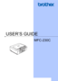 Page 1
USER’S GUIDE
MFC-230C
 
 