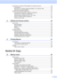 Page 7v
Connecting an external TAD (telephone answering device)................................ 39
Connections................................................................................................... 40
Recording an outgoing message (OGM) on an external TAD ....................... 40
Multi-line connections (PBX) ......................................................................... 40
External and extension telephones...................................................................... 41...