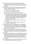 Page 12211 - 6   IMPORTANT INFORMATION
21Do not attempt to service this product yourself, because 
opening or removing covers may expose you to dangerous 
voltage points and/or other risks. Refer all servicing to service 
personnel.
22Unplug this product from the mains power and telephone line 
sockets, and refer servicing to qualified Service Personnel 
under the following conditions:
■If the power cord is damaged or frayed.
■If liquid has been spilled into the product.
■If the product has been exposed to rain...