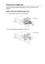 Page 133TROUBLESHOOTING AND ROUTINE MAINTENANCE   12 - 6
Printer jam or paper jam
Remove the jammed paper depending on where it is jammed in the 
machine.
Paper is jammed inside the paper tray
1Pull the paper tray out of the machine.
2Pull out the jammed paper to remove it.
Paper Tray
Jammed paper
 