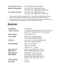 Page 199SPECIFICATIONS   S - 7
Scanner
Communication SourcePublic switched telephone network.
Memory TransmissionUp to 200*
1/170*2 pages (MFC-215C) 
Up to 480*1/400*2 pages (MFC-425CN only)
Out of Paper ReceptionUp to 200*
1/170*2 pages (MFC-215C) 
Up to 480*1/400*2 pages (MFC-425CN only)
*1“Pages” refers to the “Brother Standard Chart No. 1” (a typical business letter, Standard resolution, 
MMR code). Specifications and printed materials are subject to change without prior notice.
*2Pages refers to the ITU-T...