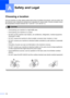 Page 134
118
A
Choosing a locationA
Put your machine on a flat, stable surface that is free of vibration and shocks, such as a desk. Put 
the machine near a telephone wall jack and a standar d AC power outlet. Choose a location where 
the temperature remains between 50 °F and 95 °F (10 ° and 35 °C).
CAUTION 
• Avoid placing your machine in a high-traffic area.
• Avoid placing your machine on a carpet.
• DO NOT put the machine near heaters, air conditioners, refrigerators, medical equipment, 
chemicals or water....