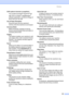 Page 209
Glossary193
OCR (optical character recognition)The bundled ScanSoft
® PaperPort® SE 
with OCR or Presto!
® PageManager® 
software application converts an image of 
text to text you can edit. 
Out of Paper Reception Receives faxes into the machines 
memory when the machine is out of paper.
Overseas Mode Makes temporary changes to the fax 
tones to accommodate noise and static on 
overseas phone lines.
Paging This feature enables your machine to call 
your pager when a fax is received into its 
memory....