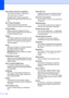 Page 184
168
OCR (optical character recognition)The bundled ScanSoft™ PaperPort™ 
11SE with OCR or Presto!
® 
PageManager
® software application 
converts an image of text to text you can 
edit. 
Out of Paper Reception Receives faxes into the machines 
memory when the machine is out of paper.
Overseas Mode Makes temporary changes to the fax 
tones to accommodate noise and static on 
overseas telephone lines.
Paging This feature enables your machine to call 
your pager when a fax is received into its 
memory. The...