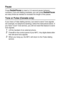 Page 126
7 - 8   AUTO DIAL NUMBERS AND DIALING OPTIONS
Pause
Press Redial/Pause to insert a 3.5-second pause between 
numbers. If you are dialing overseas, you can press 
Redial/Pause 
as many times as needed to increase the length of the pause.
Tone or Pulse (Canada only)
If you have a Pulse dialing service, but need to send Tone signals 
(for example, for telephone banking), follow the instructions below. If 
you have Touch Tone service, you will not need this feature to send 
tone signals.
1Lift the handset...