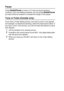 Page 126
7 - 8   AUTO DIAL NUMBERS AND DIALING OPTIONS
Pause
Press Redial/Pause to insert a 3.5-second pause between 
numbers. If you are dialing overseas, you can press 
Redial/Pause 
as many times as needed to increase the length of the pause.
Tone or Pulse (Canada only)
If you have a Pulse dialing service, but need to send Tone signals 
(for example, for telephone banking), follow the instructions below. If 
you have Touch Tone service, you will not need this feature to send 
tone signals.
1Lift the handset...