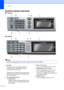 Page 22
Chapter 1
6
Control panel overview1
MFC-685CW  1
MFC-885CW1
Note
Most of the illustrations in this User’s Guide show the MFC-685CW.
 
1 Dial Pad
Use these keys to dial telephone and fax 
numbers and as a keyboard for entering 
information into the machine.
(Canada only) The  # key lets you temporarily 
switch the dialing mode during a telephone call 
from Pulse to Tone.
2 Fax and telephone keys „Redial/Pause
Redials the last 30 numbers called. It also 
inserts a pause when programming quick 
dial...