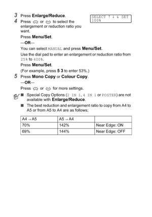 Page 125.#$!)$MANUAL!!
*
! ))+%#$  (%
25%400%
	!!
*
0:%),!!
/098W2
	!!
==
	!!  (%! +!
■$ )& !02 IN 1,4 IN 1  POSTER2
 )-)* 
1$*
■-!#$ )+% $&(%F
9(%9F!())*!X
F 
→ 9 9 → F
D6W 5F@W +L
CAW 5FFW +L
SELECT ↑ ↓ & SET
100%
 