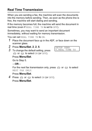 Page 8997..	



&#! +(:,%$ * ))!$$#%!
 %%&-(! +,!!!)  !
(,%$ * ))! ) +! +
(%%&-$%!(#)),%$ * ))!$#% 
) %0 (REAL TIME TX !!OFF2
% %!,&#%&*! %$#%
 %% )&,* #*  +(%%&!% !! 
>#$!REAL TIME TXON
	)$$#%($# ,($*...