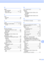 Page 145133
G
H
HELP
LCD messages
 ................................... 112
Menu Table
 ................................ 112, 114
using menu keys
 ................................. 112
J
Jams
document
 .............................................. 66
paper
 ..................................................... 67
L
Labels ............................ 11, 12, 15, 16, 19
LCD (liquid crystal display)
 ............... 6, 112
contrast
 ................................................. 23
M
Machine information...