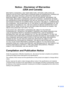 Page 5
iii
Notice - Disclaimer of Warranties (USA and Canada)
BROTHER’S LICENSOR(S), AND THEIR DIRECTORS, OFFICERS, EMPLOYEES OR 
AGENTS (COLLECTIVELY BROTHER’S LICENSOR) MAKE NO WARRANTIES, EXPRESS OR 
IMPLIED, INCLUDING WITHOUT LIMITATION THE IMPLIED WARRANTIES OF 
MERCHANTABILITY AND FITNESS FOR A PARTICULAR PURPOSE, REGARDING THE 
SOFTWARE. BROTHER’S LICENSOR(S) DOES NOT WARRANT, GUARANTEE OR MAKE 
ANY REPRESENTATIONS REGARDING THE USE OR THE RESULTS OF THE USE OF THE 
SOFTWARE IN TERMS OF ITS CORRECTN...