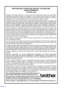 Page 8
vi
BROTHER MULTIFUNCTION CENTER / FAX MACHINE LIMITED WARRANTY (Canada only)
Pursuant to the limited warranty of 1 year from the date of purchase for labour and parts, Brother
International Corporation (Canada) Ltd. (
“Brother”), or its Authorized Service Centres, will repair or
replace (at Brother
’s sole discretion) this MFC/Fax machine free of charge if defective in material or
workmanship. This warranty applies only to products purchased and used in Canada. 
This limited Warranty does not include...