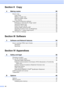 Page 10
viii
Section II Copy
4 Making copies 26
How to copy ......................................................................................................... 26Copy mode .................................................................................................... 26
Making a single copy ..................................................................................... 26
Making multiple copies .................................................................................. 26
Stop copying...