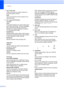 Page 20
Chapter 1
8
1 One Touch keys These 4 keys give you instant access to 8 
previously stored numbers.
Shift
Lets you access One Touch numbers 5 to 8 
when held down.
2 Fax, Copy and Print keys Fax keys :
Hook
Press before dialing if you want to make sure a 
fax machine will answer, and then press  Start. 
Also, press this key after you pick up the 
handset of an external telephone during the 
F/T ring (fast double-rings).
Redial/Pause
Redials the last number called. It also inserts a 
pause when...