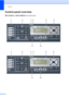 Page 18
Chapter 1
6
Control panel overview1
MFC-9120CN  and MFC-9320CW  have similar keys.
 
 
1234 56
10
11
01/07 15:30  Fax
Res:Standard
1234 56
10
11
01/07 15:30  Fax
Res:Standard
 