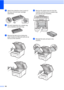 Page 192180
eAttach the protective cover to each of 
the drum unit and toner cartridge 
assemblies.
 
fPut each assembly into a plastic bag 
and completely seal each bag.
 
gRemove the belt unit by holding the 
green handle and lifting the belt unit up 
and out of the machine.
hRemove the waste toner box from the 
machine, and then put it in a plastic bag 
and seal the bag completely.
 
iReinstall the belt unit back in the 
machine.
 
h
 
 
h
 
 