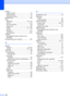 Page 244
232
Pollingpolled transmit
 ....................................... 74
polling receive
 ....................................... 73
sequential polling
 .................................. 74
Power failure
 .......................................... 183
Print difficulties
 ................................... 115, 119
drivers
 ................................................. 212
fax from memory
 ................................... 49
paper jams
 .......................................... 140
quality...