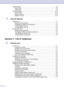 Page 12x
Paper settings ......................................................................................................3-9
Paper Type ....................................................................................................3-9
Paper Size .....................................................................................................3-9
Volume Settings.................................................................................................3-10
Ring Volume...