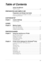 Page 4 
       
iii 
Table of Contents 
Using This Manual 
Table of Contents ............................................................................... iii
 
PREPARATION AND SIMPLE USE 
Preparation and Simple Use Guide 
Advice for Preparation and Simple Use Guide ................................... 4
Control Panel Overview ...................................................................... 6
 
CUSTOM SETUP 
Chapter 1 
Custom Settings 
Custom Settings...