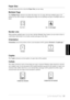 Page 37   Printer Driver Settings (For Windows® Only)   31
PRINTER/SCANNER
Paper Size
From the drop-down box select the Paper Size you are using.
Multiple Page
The Multiple Page selection can reduce the image size of a page allowing multiple pages to be 
printed on one sheet of paper or enlarging the image size for printing one page on multiple sheets of 
paper.
Border Line
When printing multiple pages on one sheet with the Multiple Page feature you can select to have a 
solid border, dash border or no border...