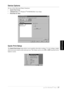 Page 43   Printer Driver Settings (For Windows® Only)   37
PRINTER/SCANNER
Device Options
Set one of the following Printer Functions:
•Quick Print Setup
•Administrator (For Windows
® 95/98/98SE/Me Users Only)
•Print Date & Time
Quick Print Setup
The Quick Print Setup feature allows you to quickly select driver settings. To view settings, simply 
click your mouse button on the task tray icon. This feature can be set to ON or OFF from the Device 
Options section.
 