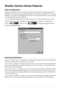 Page 5448   Chapter 5
Brother Control Centre Features
Auto Configuration
During the installation process the Control Centre checks your system to determine the default 
applications for E-mail, word processing and graphics viewer/editor. For example, if you are using 
Outlook as your default E-mail application, the Control Centre automatically will create a link and 
a scanning application button for Outlook.
You can change a default application by right clicking on any of the scan buttons in the Control...