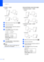 Page 94Chapter 12
82
„2 sided i 1 sided
Portrait
 
Landscape
 
aMake sure you are in Copy mode  .
bLoad your document.
cUse the dial pad to enter the number of 
copies (up to 99).
dPress Duplex and a or b to select 
1sidedi2sided, 
2sidedi2sided or 
2sidedi1sided.
 
Duplex
a1sidedi2sided
2sidedi2sided
b2sidedi1sided
Selectabor OK
PressOK.
ePress Mono Start or Colour Start to 
scan the document.
Note
Duplex copy using a 2-sided legal size 
document is not available.
 
Advanced Duplex copy (short edge)12...