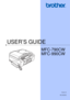 Page 1USER’S GUIDE
MFC-790CW
MFC-990CW
 
Version D
ARL/ASA/NZ
 