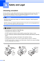 Page 140128
A
Choosing a locationA
Put your machine on a flat, stable surface that is free of vibration and shocks, such as a desk. Put 
the machine near a telephone socket and a standard grounded electrical socket. Choose a 
location where the temperature remains between 10°C and 35° C.
WARNING 
DO NOT put the machine near heaters, air conditioners, refrigerators, medical equipment, 
chemicals or water. 
  
DO NOT connect your machine to electrical sockets on the same circuit as large appliances or 
other...