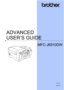 Page 181ADVANCED 
USER’S GUIDE
MFC-J6910DW
 
Version 0
USA/CAN
 