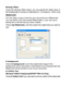 Page 18312 - 8   PRINTER DRIVER SETTINGS
Binding Offset
Check the Binding Offset option, you can specify the offset value of 
the binding side in inches or millimeters (0 - 8 inches) [0 - 203.2 mm].
Wa term ark
You can place a logo or text into your document as a Watermark. 
You can select one of the preset Watermarks,  or you can use a 
bitmap file or text file that you have created.
Check Use Watermark, and t hen select  t he watermark you want to 
use.
In background
Check In bac kground to print the watermark...