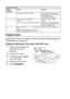 Page 35622 - 4   TROUBLESHOOTING AND ROUTINE MAINTENANCE
Original jams
Based upon where the original is jammed, follow the appropriate set 
of instructions to remove it.
Original is jammed in the top of the ADF unit.
1Take out any paper from 
the ADF that is not 
jammed.
2Lift the ADF cover.
3Pull the jammed original 
out to the right.
4Close the ADF cover.
5Press Stop/Exit.
Pa per  Ja mThe paper is jammed in the MFC. See Paper jams on page 22-6 or 
Paper is jammed in the duplex tray 
(For MFC-8820D and...