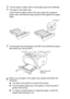 Page 542 - 6   PAPER
3Fan the stack of paper well to avoid paper jams and misfeeds.
4Put paper in the paper tray.
Check that the paper is flat  in the t ray, below the maximum 
paper mark, and that the paper guide is flush against t he paper 
stack.
5Put the paper tray f irmly back in the MFC and unfold the support 
flap before you use the MFC.
When you put paper in the paper tray, please remember the 
following:
■The side to be printed on must be face down.
■Put the leading edge (top of the paper) in first and...