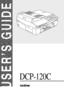 Page 1
USER’S GUIDE
®
DCP-120C
Version B 