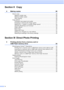 Page 6
iv
Section II Copy
4 Making copies 26
How to copy ......................................................................................................... 26Making a single copy ..................................................................................... 26
Making multiple copies .................................................................................. 26
Stop copying .................................................................................................. 26
Copy options...