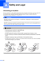 Page 66
58
A
Choosing a locationA
Put your machine on a flat, stable surface that is free of vibration and shocks, such as a desk. Put 
the machine near a standard grounded electrical socket. Choose a location where the 
temperature remains between 10°C and 35 °C.
WARNING 
DO NOT put the machine near heaters, air conditioners, refrigerators, medical equipment, 
chemicals or water. 
  
DO NOT connect your machine to electrical sockets on the same circuit as large appliances or 
other equipment that might disrupt...