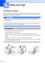 Page 76
64
A
Choosing a locationA
Put your machine on a flat, stable surface that is free of vibration and shocks, such as a desk. Put 
the machine near a standard AC power outlet. Choose a location where the temperature remains 
between 50°F and 95 °F (10 °C and 35 °C).
WARNING 
DO NOT put the machine near heaters, air conditioners, refrigerators, medical equipment, 
chemicals or water. 
  
DO NOT connect your machine to AC power outlets on the same circuit as large appliances or 
other equipment that might...