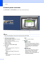 Page 18Chapter 1
6
Control panel overview1
The DCP-330C and DCP-540CN have the same control panel keys.
Note
Most of the illustrations in this User’s Guide show the DCP-330C.
 
1 LCD (liquid crystal display)
Displays messages on the screen to help you 
set up and use your machine.
Also, you can adjust the angle of the LCD 
display by lifting it. 
2 Number of Copies
Use this key to make multiple copies.
3 Menu keys:
„d or c
Press to scroll backward or forward to a 
menu selection.
„a or b
Press to scroll through...